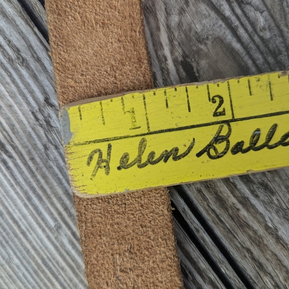 SS Double S Western Children's Leather Belt With Roping Cowboy & Horse Embossed - Picture 14 of 16